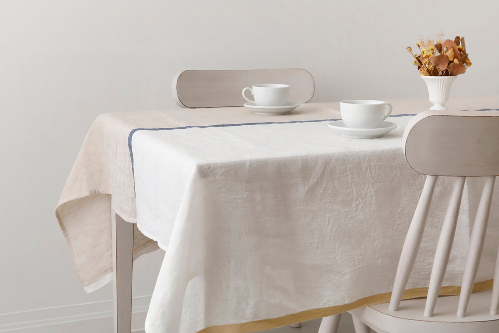 完売 * linen table cloth ❀ テーブルクロス 伝統織り 1950s | www 